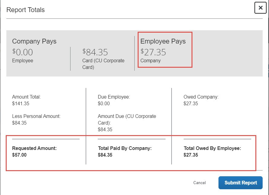 How do I reconcile personal or nonreimbursable transactions in Concur